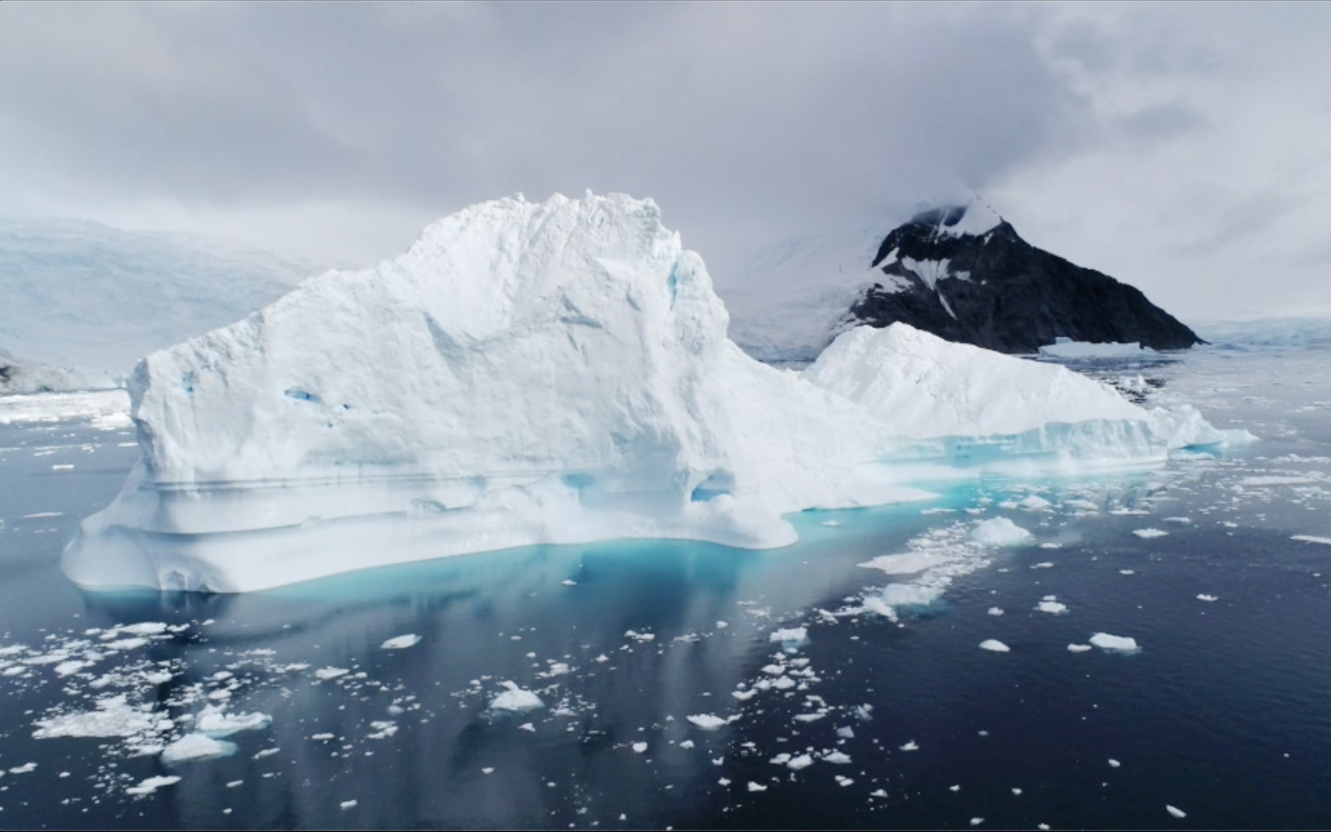 video of iceberg